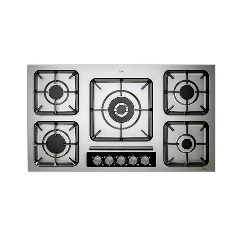 اجاق گاز صفحه‌ای پنج شعله کن مدل 523M
