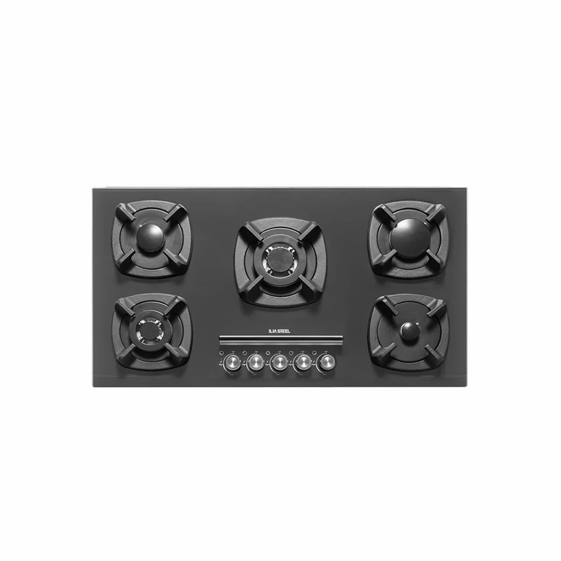 اجاق گاز صفحه‌ای پنج شعله ایلیا استیل مدل G534