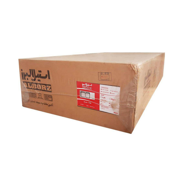 سینک ظرفشویی استیل البرز کد 763 توکار