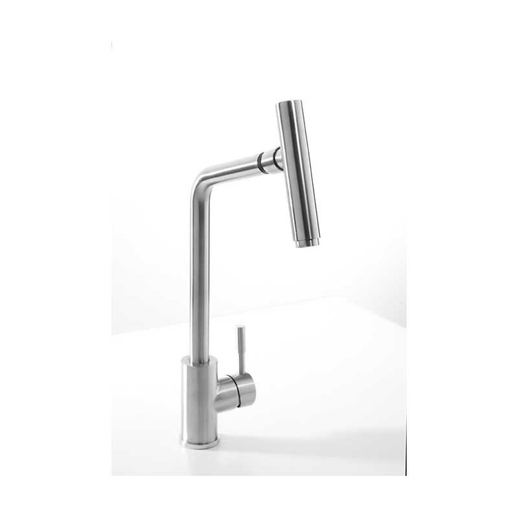 شیر آشپزخانه استیل البرز مدل شلنگدار تلسکوپی ST-231
